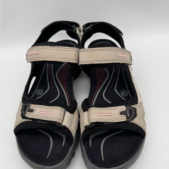 ECCO Offroad Women’s Outdoor Sandals – Beige Nubuck – Size EU 39 / US 8–8.5 - Picture 3 of 10